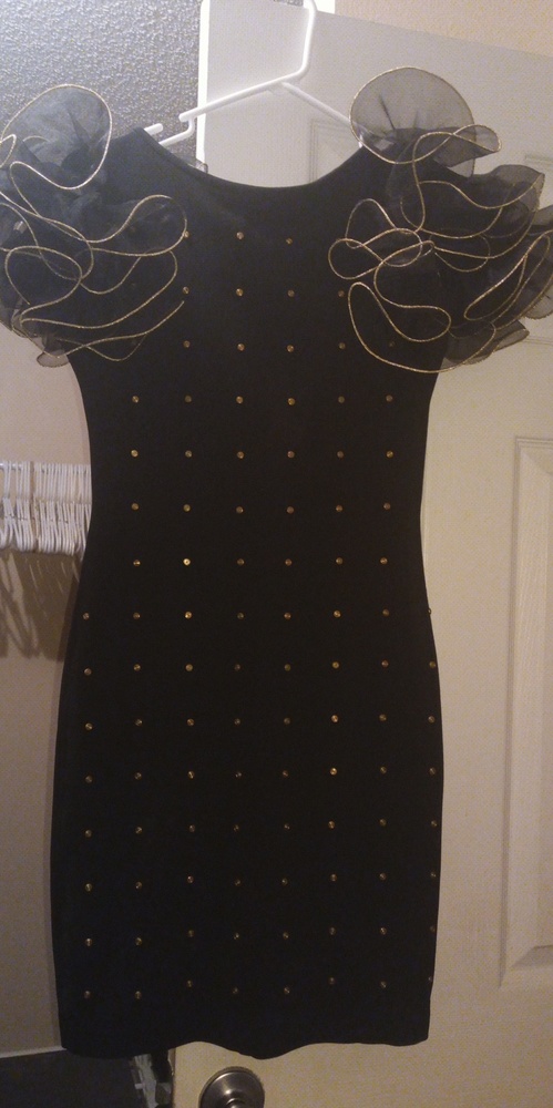 Custom cut Cache dress